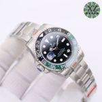 ROLEX GMT-Master II 904L Steel 40MM 3186/2836 Movement Watch